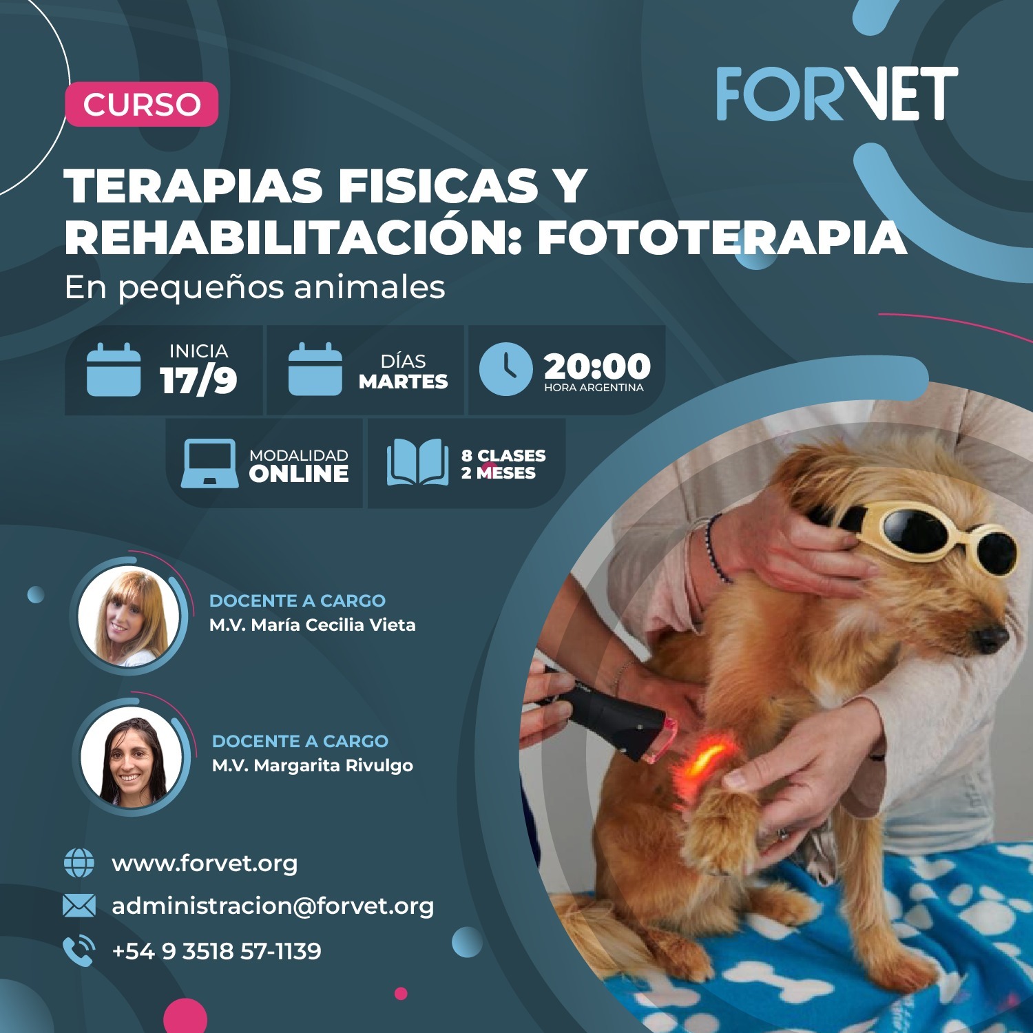 Curso «Terapias Físicas: Fototerapia»