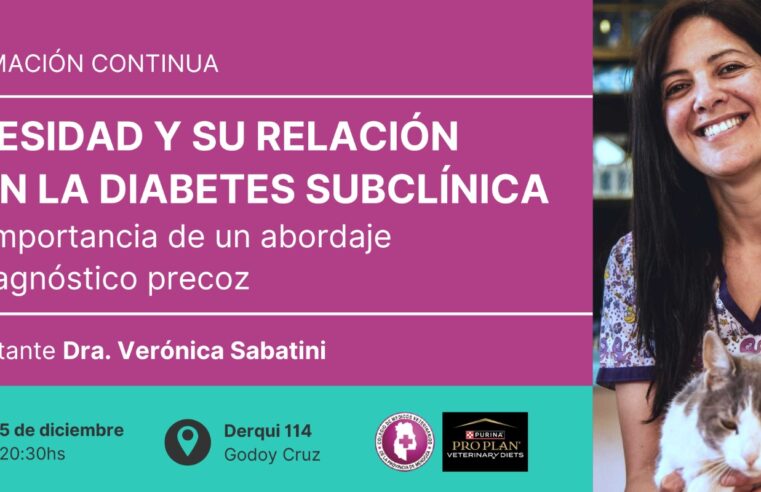 Charla «Obesidad y su relación con la diabetes subclínica»