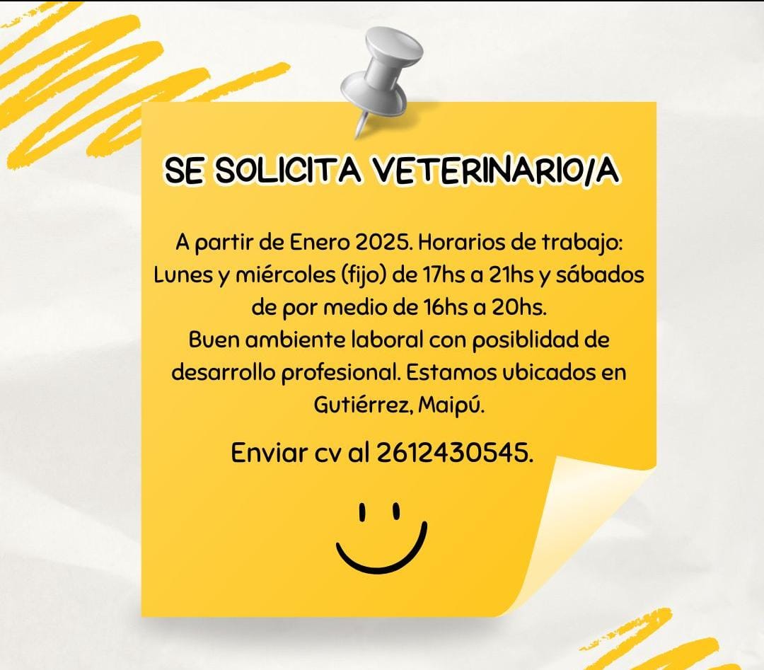 Oferta Laboral en Gutiérrez